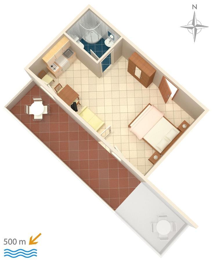 Apartments With A Parking Space Vodice - 6178 Luaran gambar